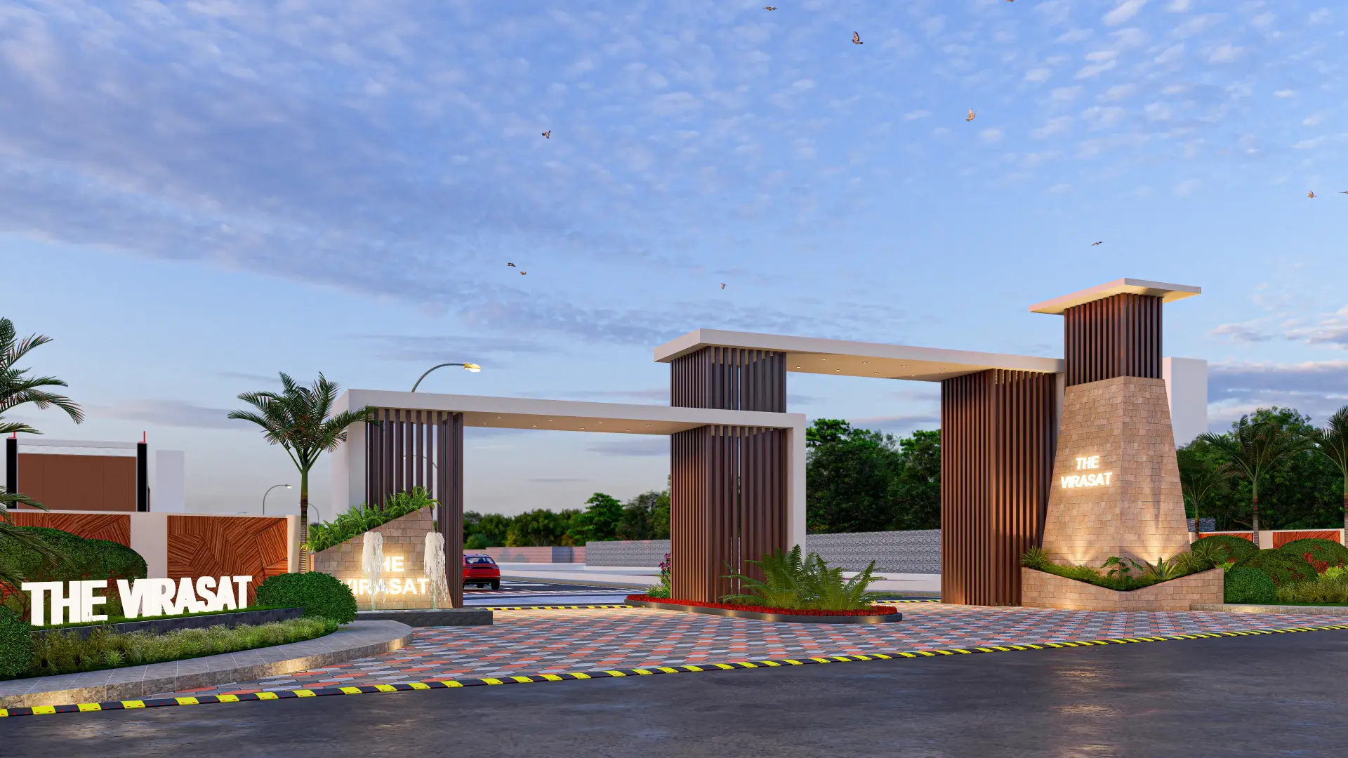 The Virasat Entrance